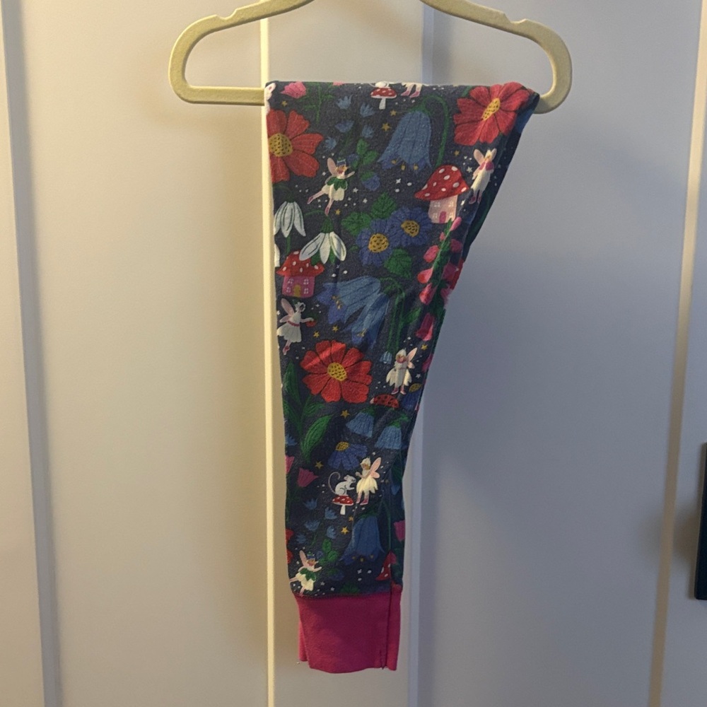 Mini Boden Navy and Pink Kids Pajama Set - Picture 2 of 2